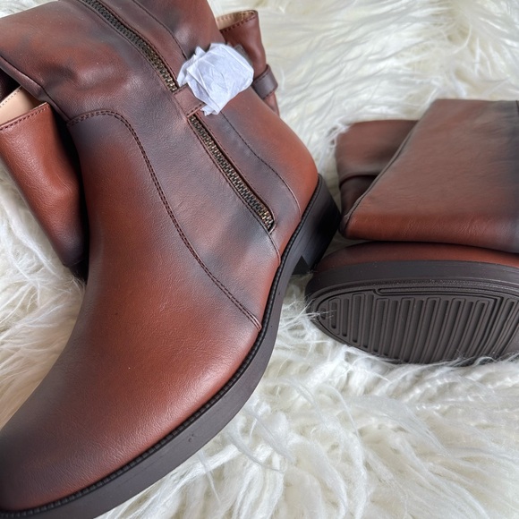 Chase + Chloe Brown Over the Knee Boots Classic Equestrian Style Maggy 3 - Picture 4 of 9